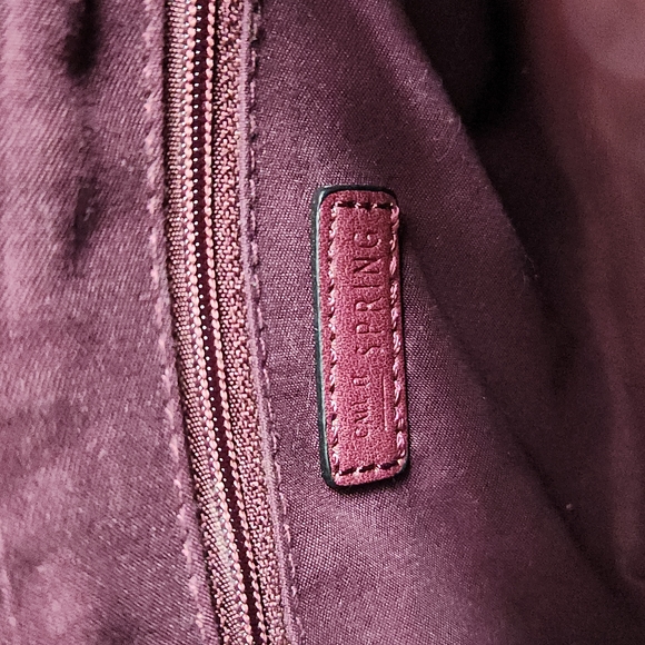 Velvet Bag Burgundy Red Call it Spring - Picture 6 of 12